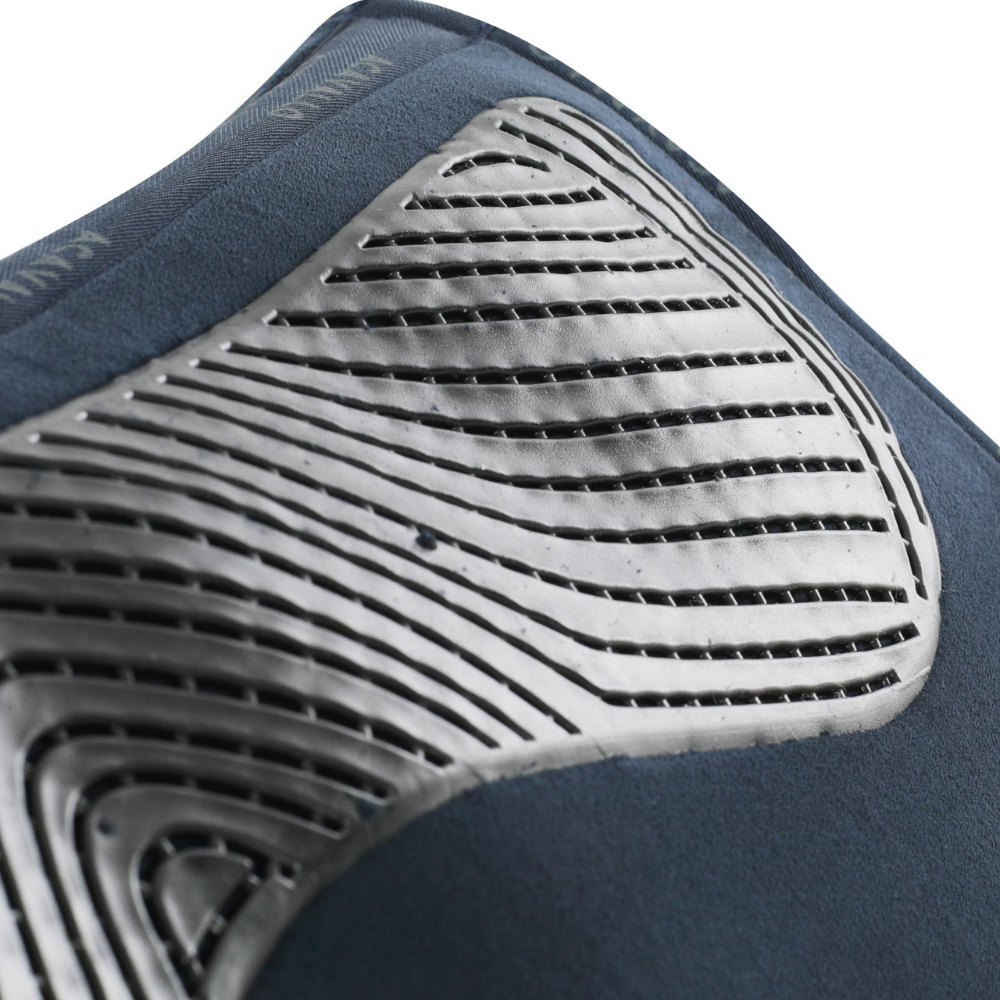 Acavallo Twin Sided Classic Gel Dressage Pad With Rope #colour_blue