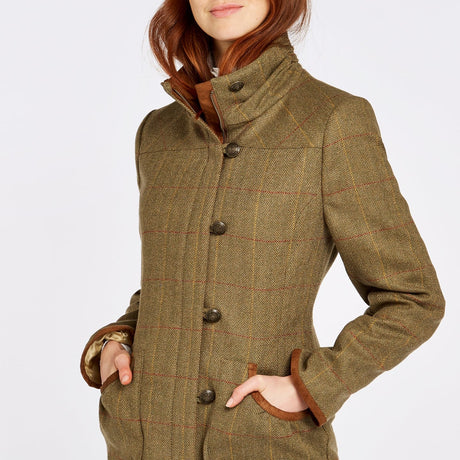 Dubarry Womens Bracken Tweed Jacket #Colour_elm