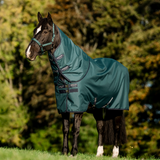 Horseware Ireland Amigo Ripstop 900D Plus 50g Pony Turnout Rug #colour_dynasty-green-navy-silver