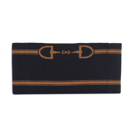 Waring Brooke Snaffle Headband/Snood #colour_navy