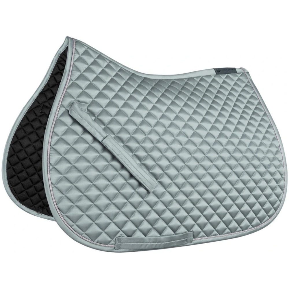 Waldhausen Horse Fashion Felix Glam Saddle Pad #colour_silver-blue