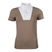 HKM Women's Short Sleeve Competition Shirt -Virginia- #colour_taupe