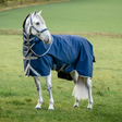 Horseware Ireland Amigo 1200D FieldSafe Plus 250g Turnout Rug Turnout Rug #colour_navy-titanium-grey-silver