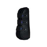 Weatherbeeta Tough-Tec Pro Open Front Boots #colour_black