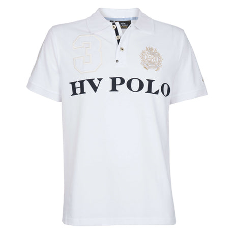 HV Polo Favouritas EQ Men's Polo Shirt #colour_white 