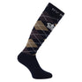 HV Polo Argyle Socks #colour_navy-coffee-taupe
