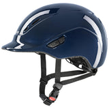 Uvex Kiddox Shiny Riding Hat #colour_navy