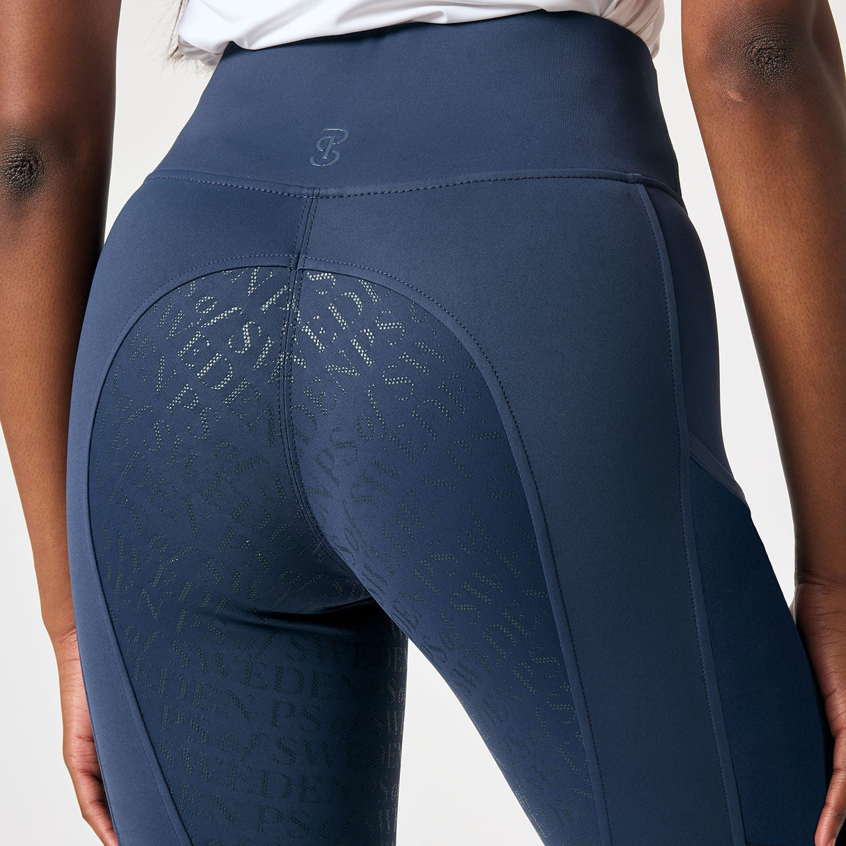 PS of Sweden Leslie Ladies Full Grip Riding Tights #colour_indigo