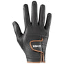 Uvex Topstyle Riding Gloves #colour_black-caramel