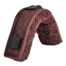 Waldhausen Real Lambskin-Noseband Sleeve #colour_brown