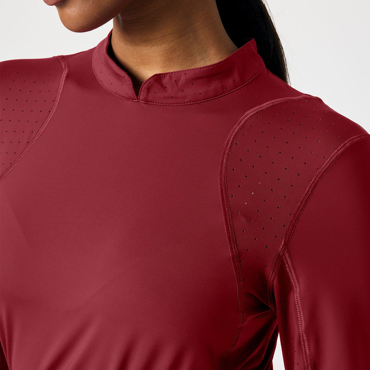 PS of Sweden Claire Ladies Long Sleeved Airflow Top #colour_midnight-fuchsia
