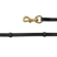 Waldhausen Icelandic Reins With Snap Hooks #colour_black-brass