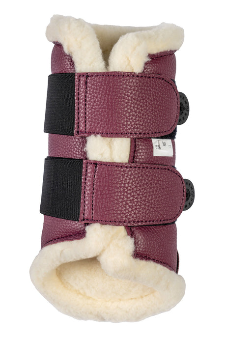 HKM Protection Boots -Comfort Premium Fur II- #colour_bordeaux