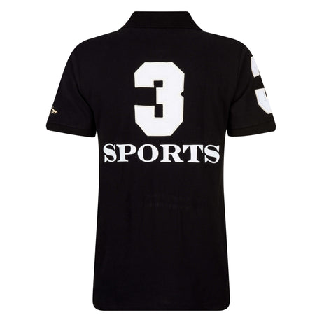 HV Polo Favouritas EQ Men's Polo Shirt #colour_black