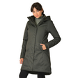 Weatherbeeta Ladies All Purpose Waterproof Longline Equestrian Jacket #colour_midnight-green