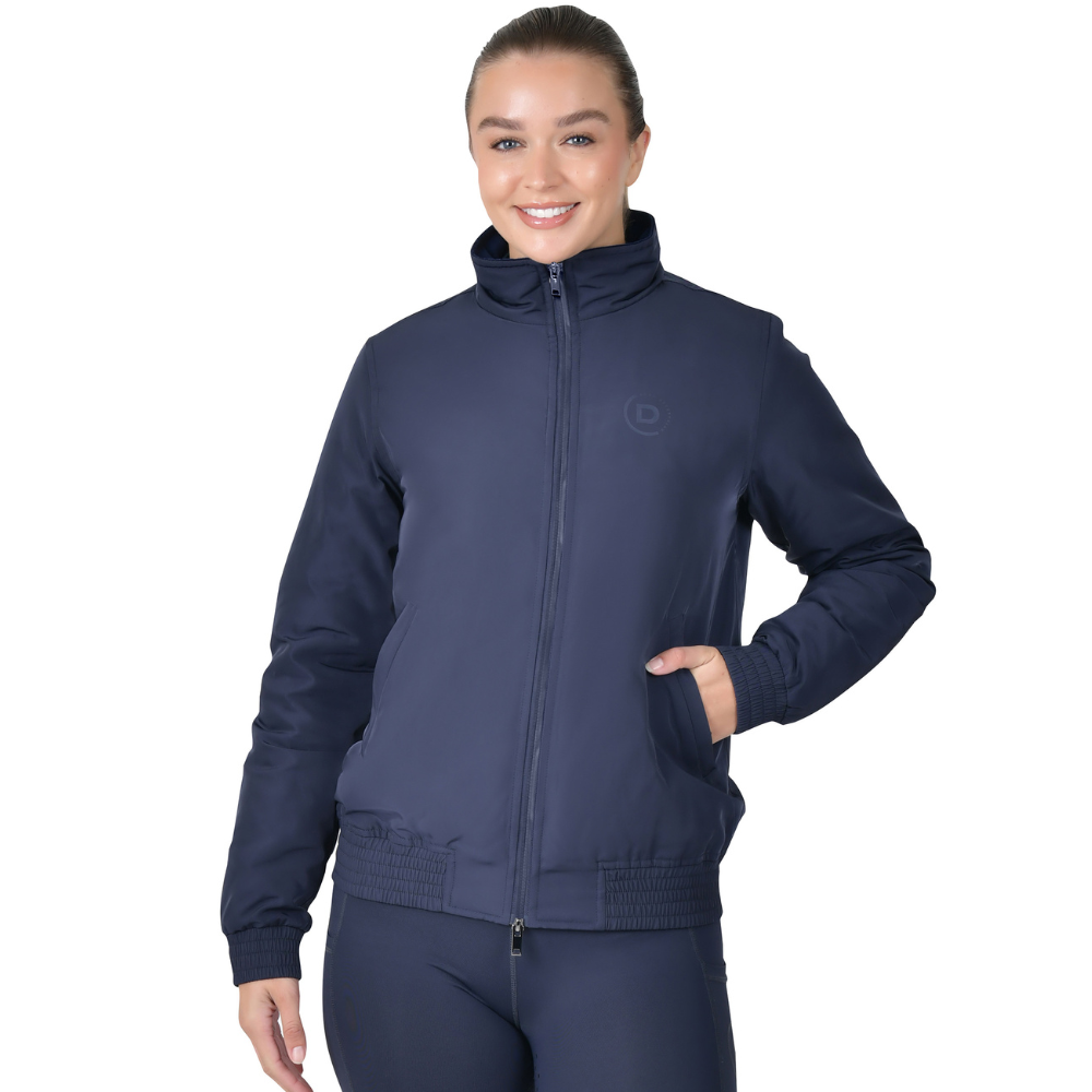Dublin Zip Through Ladies Blouson Team Jacket #colour_navy