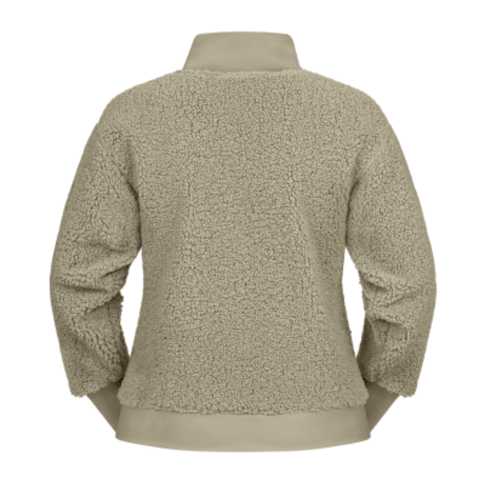 E.L.T Riverside Fleece Jacket #colour_beige-grey