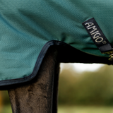 Horseware Ireland Amigo Ripstop 900 Fleece Lined 50g #colour_dynasty-green-navy-silver