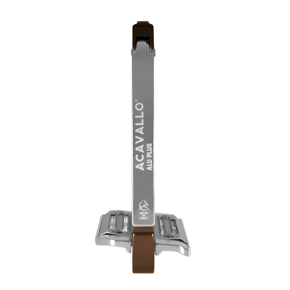 Acavallo Arena Aluplus Stirrup #colour_brown