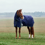 Weatherbeeta Comfitec Plus Dynamic 0G Detach-A-Neck Turnout #colour_navy-forest-green