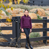 Dublin Children's 1/4 Zip Fleece Pullover #colour_purple-violet