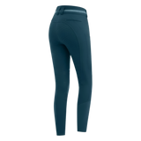 E.L.T Ladies Maja Glam Curved High Waist Breeches #colour_petrol-blue