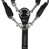 Acavallo Gogue Calfskin & Nylon #colour_black