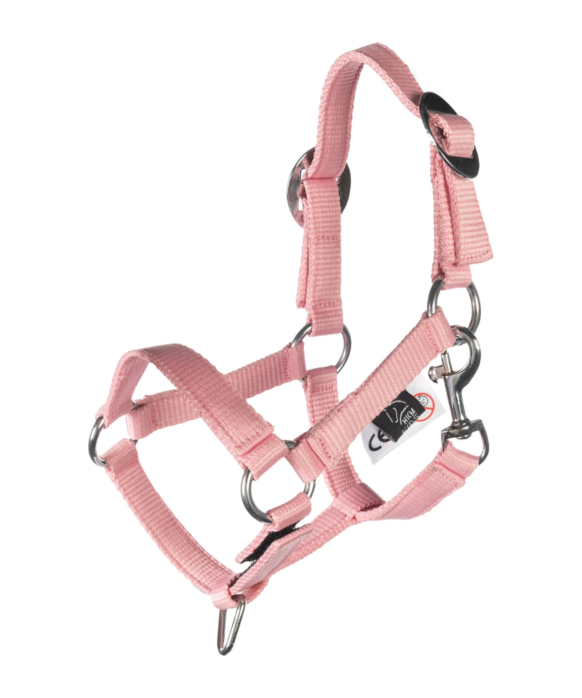 HKM Head Collar and Lead Rope -Hobby Horsing Basic- #colour_rose