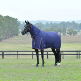 Weatherbeeta Comfitec Essential 220G Combo Turnout #colour_navy-burgundy