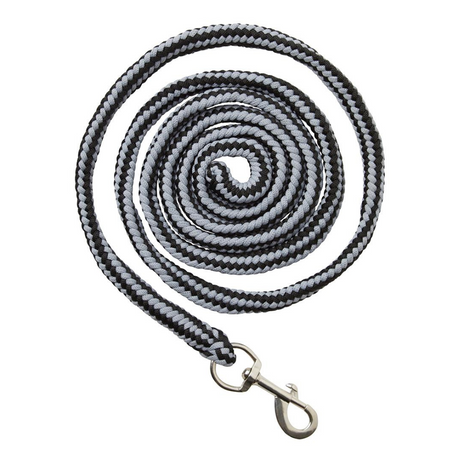 Mountain Horse Lead Rope #colour_black-silver-grey
