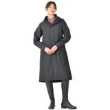 Weatherbeeta Ladies Windbreaker Longline Riding Jacket #colour_black