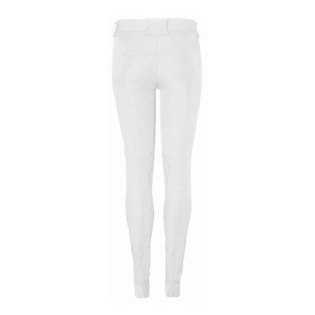 Mountain Horse Children's Crown Knee Grip Breeches #colour_white