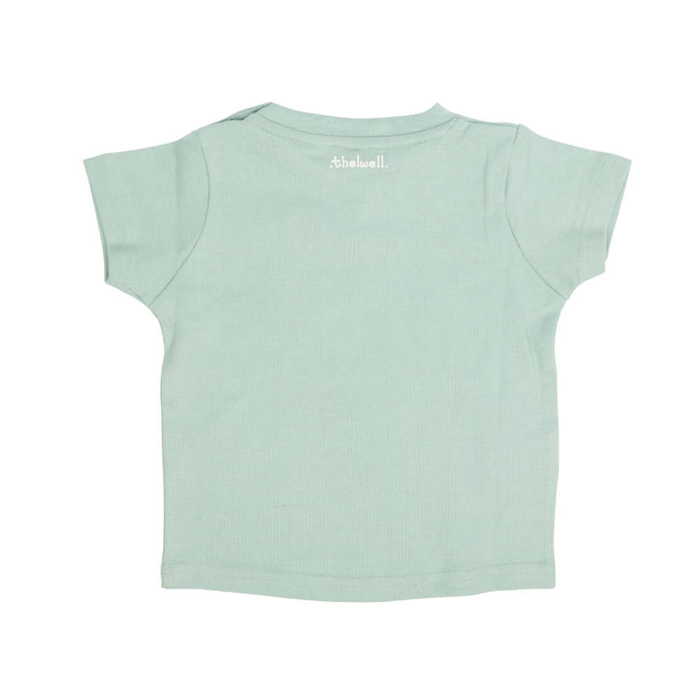 Hy Equestrian Thelwell Mini Tots T-Shirt #colour_pastel-green