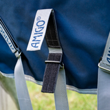 Horseware Ireland Amigo 1200D FieldSafe Plus 50g Turnout Rug #colour_navy-titanium-grey-silver