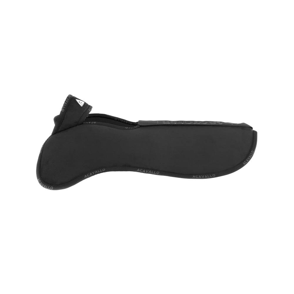 Acavallo Piuma Pad WFS Pocket Suede Rear Riser #colour_black