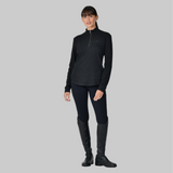 Weatherbeeta Ladies London Layer Long Sleeve Top #colour_black-marle