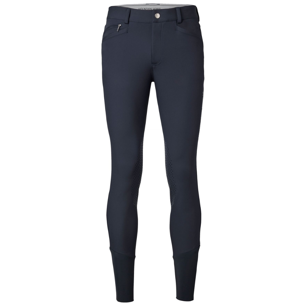 Mountain Horse Robin Men's Knee Grip Breeches #colour_navy