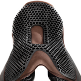 Acavallo Ortho-Pubis Seat Saver Jumping Hexagonal Gel-Out Dri-Lex 20mm #colour_brown