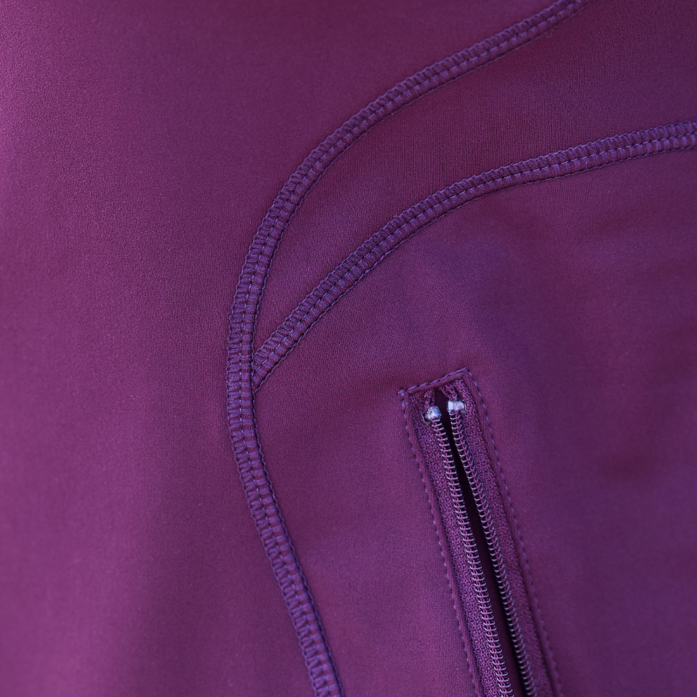 Dublin Ladies Versatile Fitted Zip Through Jacket #colour_purple-violet