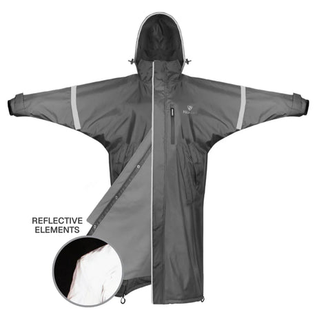 EQUIDRY Women's Thin Fleece Reflective Evolution #colour_grey-grey