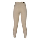 HKM Children's Silicone Full Seat Riding Breeches -Ari Mid Rise- #colour_beige