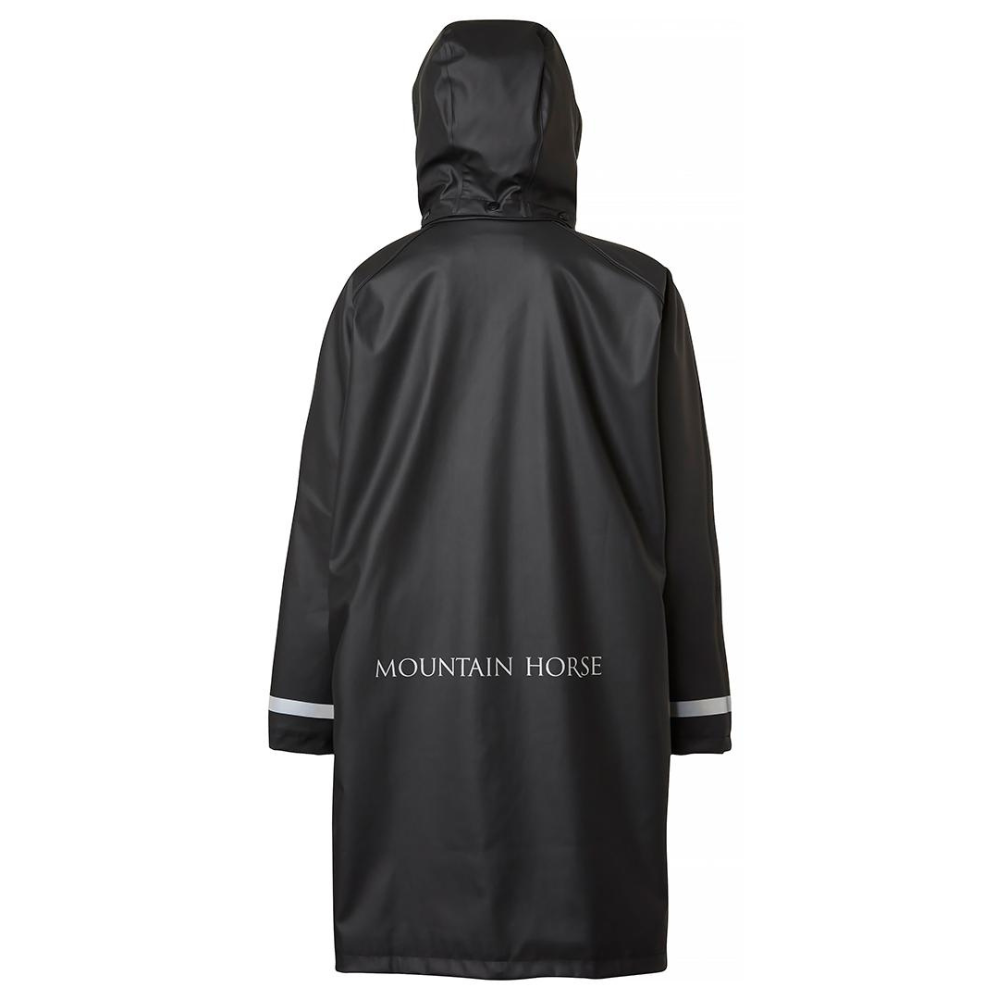 Mountain Horse Drizzle Rain Poncho #colour_black