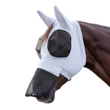 Waldhausen Puck Fly Mask With Nose Protection #colour_silver-grey