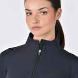 Dublin Ladies Versatile Fitted Zip Through Jacket #colour_black
