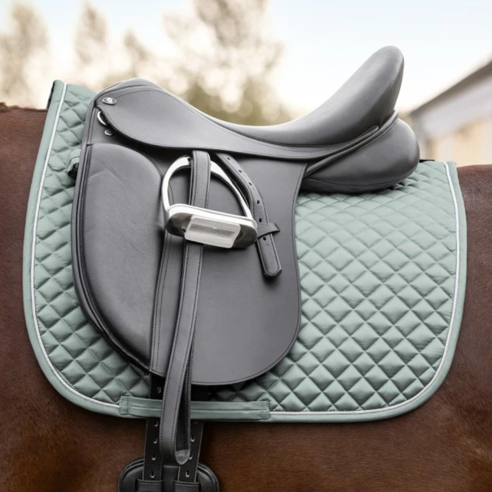 Waldhausen Horse Fashion Felix Glam Saddle Pad #colour_silver-blue