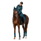 E.L.T Oslo Ladies Light Weight Coat #colour_petrol-blue