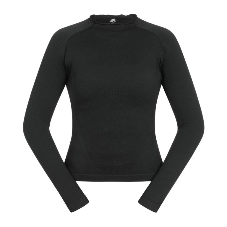 E.L.T Richmond Long Sleeve 3D-Knit Functional Shirt #colour_black