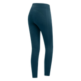 E.L.T Rica Children's Thermal Teddy Riding Tights #colour_petrol-blue