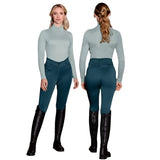 ELT Ladies Romy Glam Breeches #colour_petrol-blue