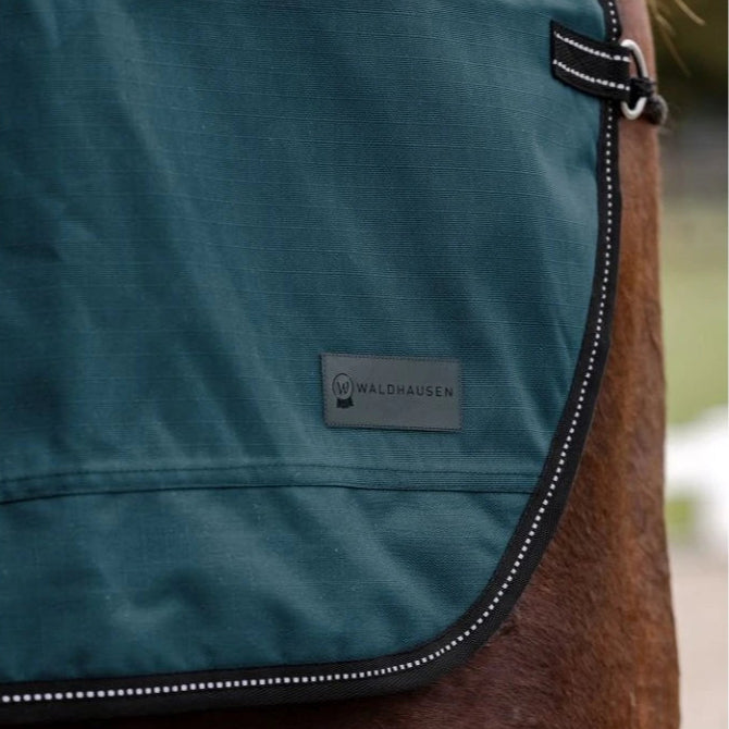 Waldhausen Salzburg 50G Rain Excercise Rug #colour_petrol-blue